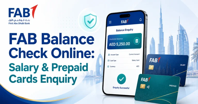 FAB Balance Check Online